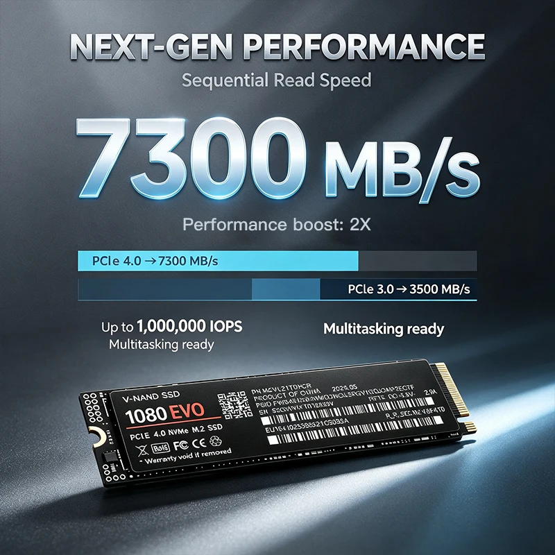 M.2 NVMe PCIe 4.0 SSD 1080 EVO - M.2 Nvme 4Tb Pcie 4.0 Ssd recensie en prijs